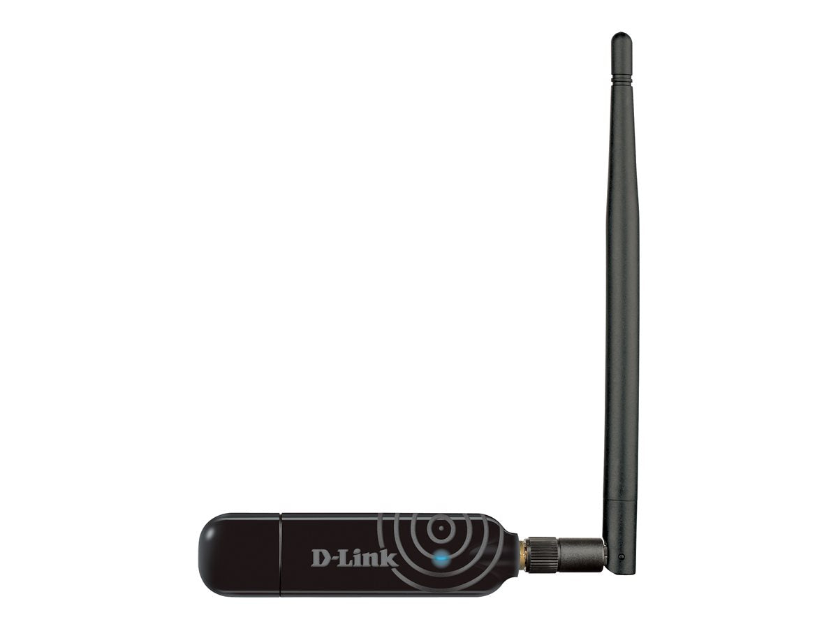 D-LINK DWA-137 N300 High-Gain Wi-Fi 4 USB-Adapter Vorderansicht