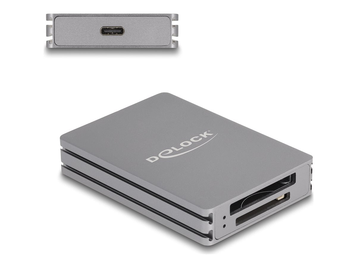 DELOCK USB Type-C Card Reader Vorderansicht