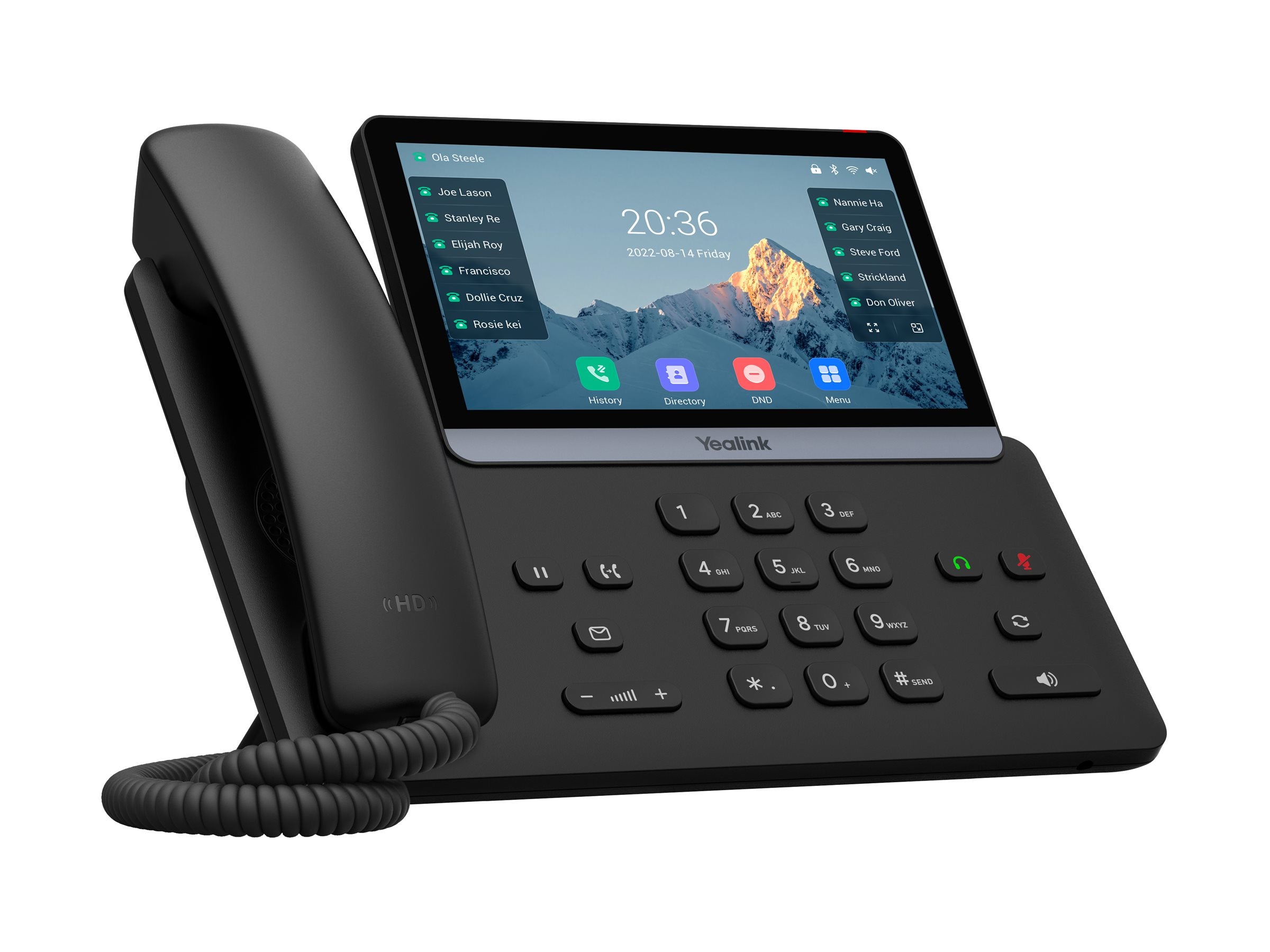 YEALINK SIP-T77U VoIP-Telefon Detailansicht