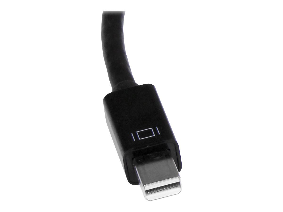 STARTECH.COM Mini DisplayPort to HDMI Video Converter mDP 1.2 to HDMI Active Adapter for UltraBook / Laptop 4K - 30Hz - Bla