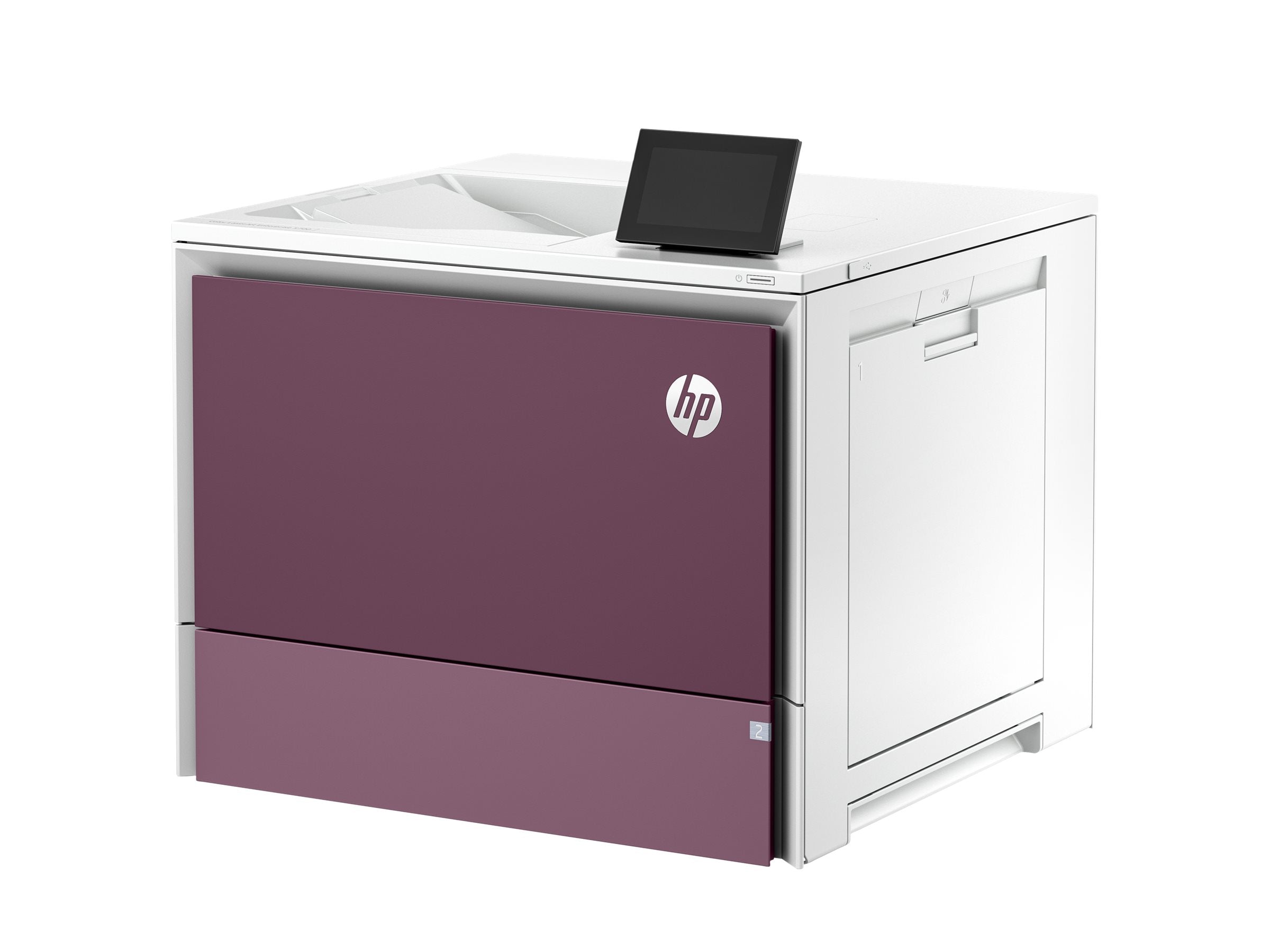 HP Clr LJ Purple 550 Sheet Paper Tray - Vorderansicht