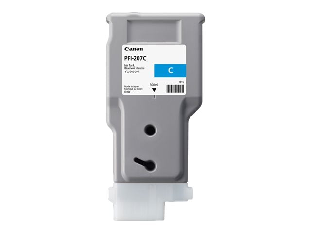 CANON PFI-207C Tinte cyan Vorderansicht