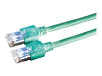 DÄTWYLER Patchkabel Kat.5e Class D S/UTP CU 5502 flex PVC Hirose TM11 grün 2m