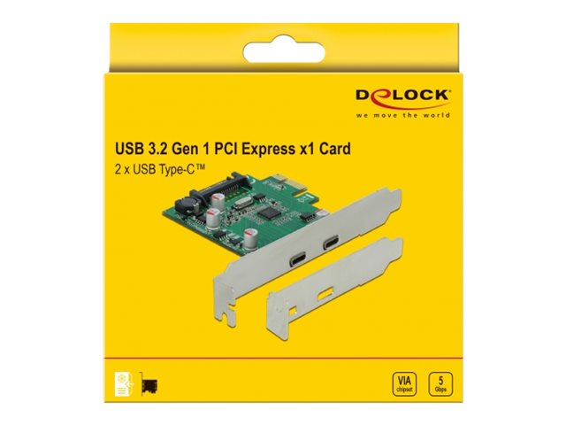 DELOCK PCI Express x1 Karte Verpackung