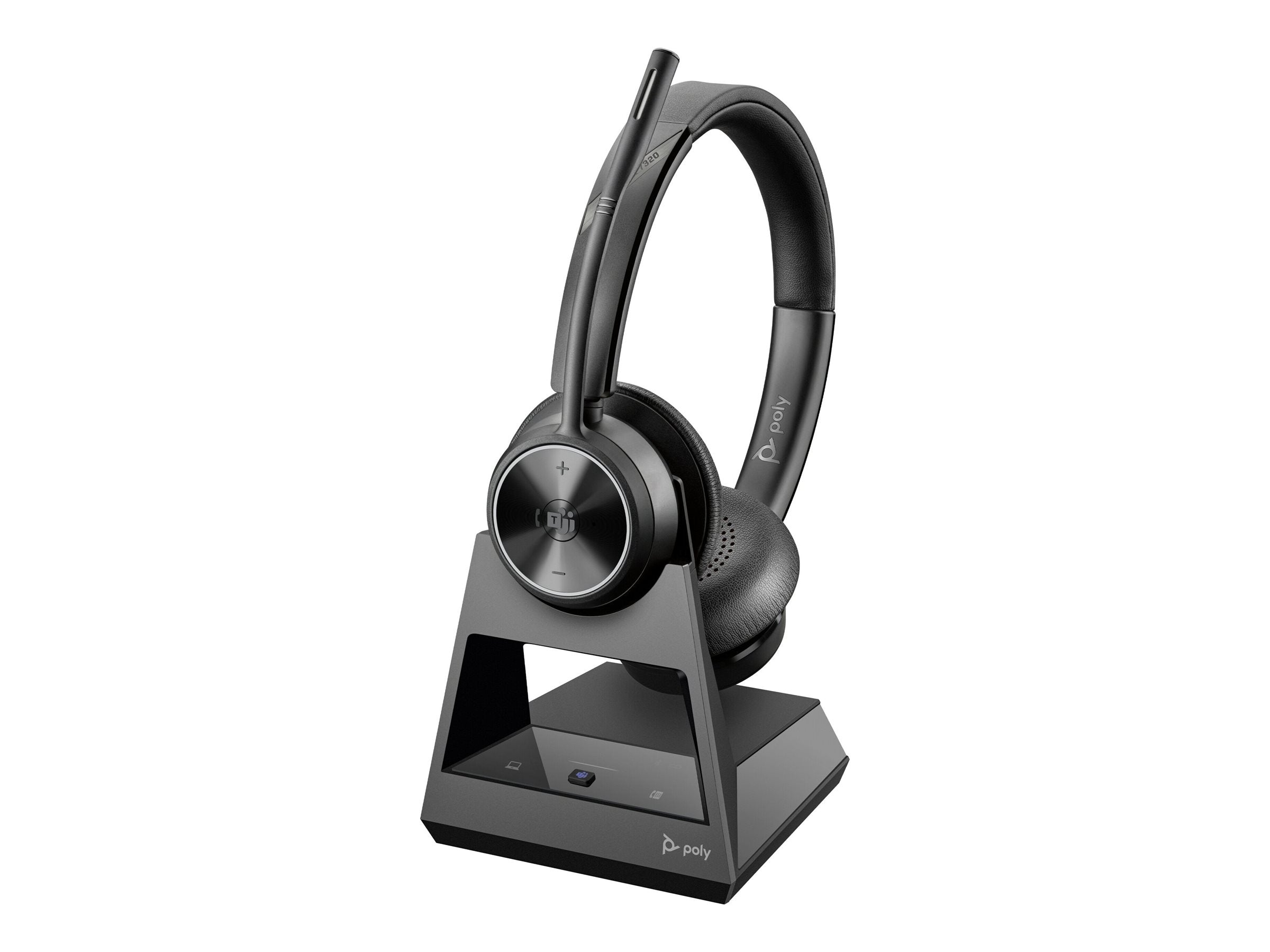 HP Poly Savi 7320 Office DECT Headset Detailansicht