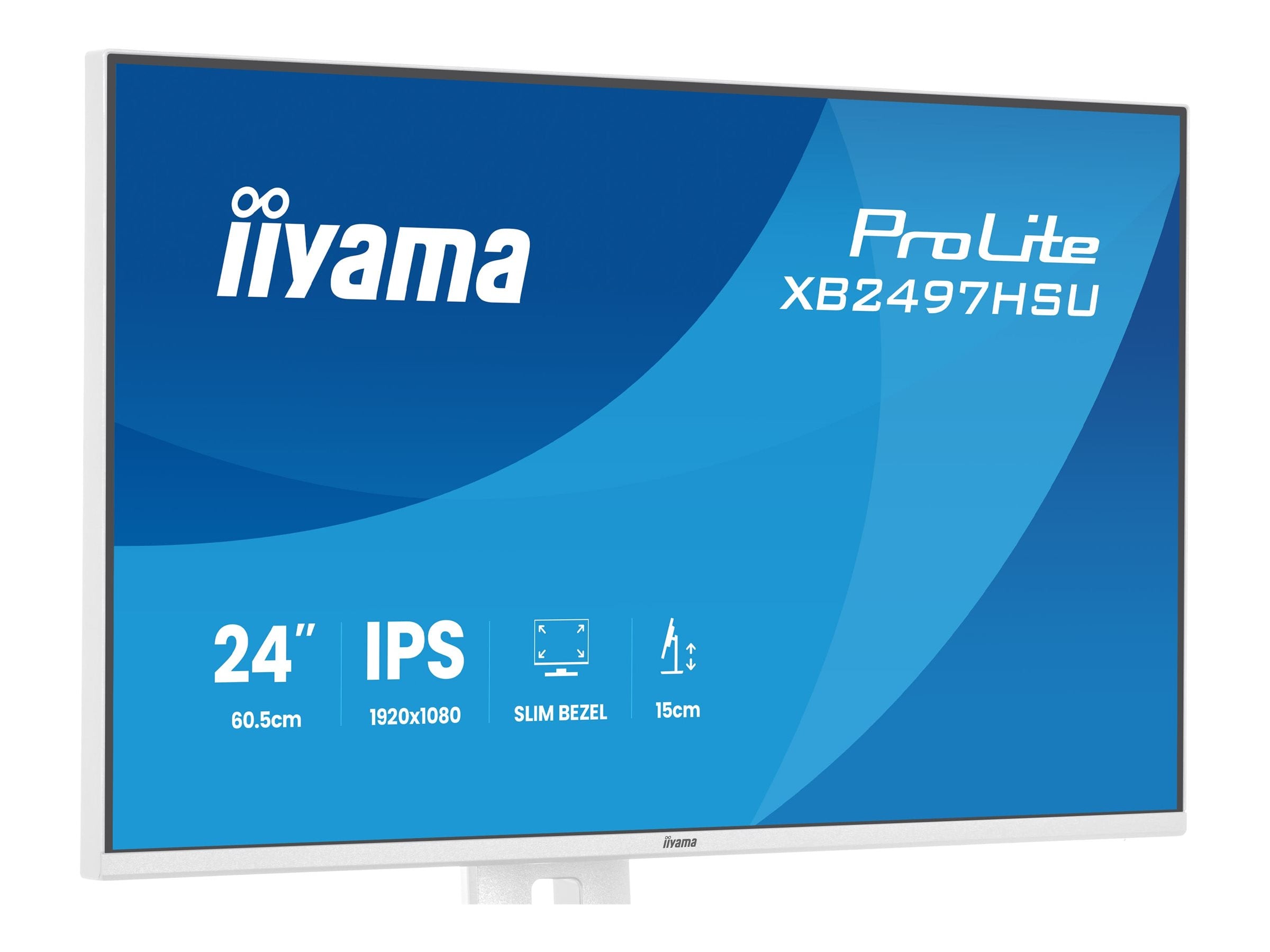 IIYAMA XB2497HSU-W1 Monitor Anschlussmöglichkeiten