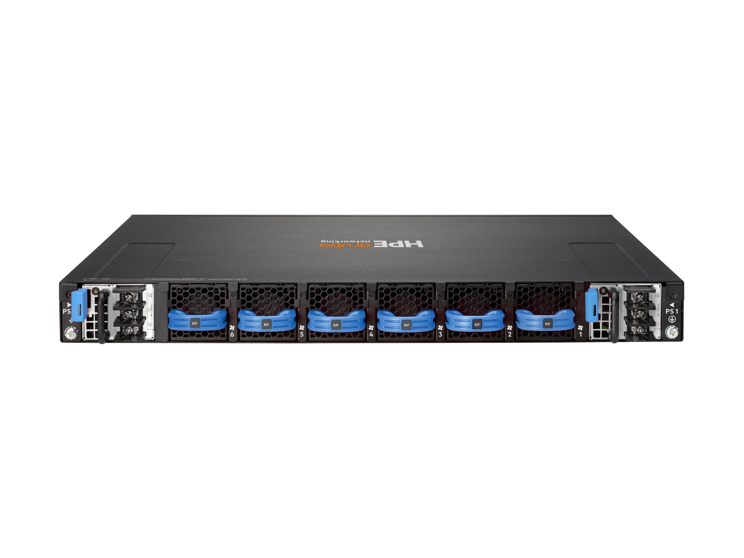 HPE Aruba 8325 Switch Bundle 48 Port 25Gbit/s SFP/+/28 8 Port 100Gbit/s QSFP+/28 6 B-t-F Fans 2 DC PSU