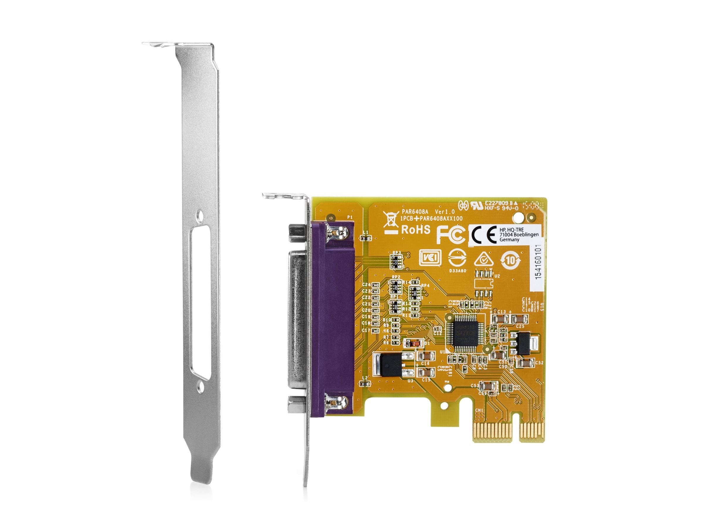 HP PCIe x1 Parallel Port Card Verpackung