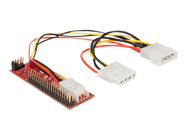 DELOCK Konverter SATA 22 Pin Buchse > IDE 40 Pin Stecker - Vorderansicht