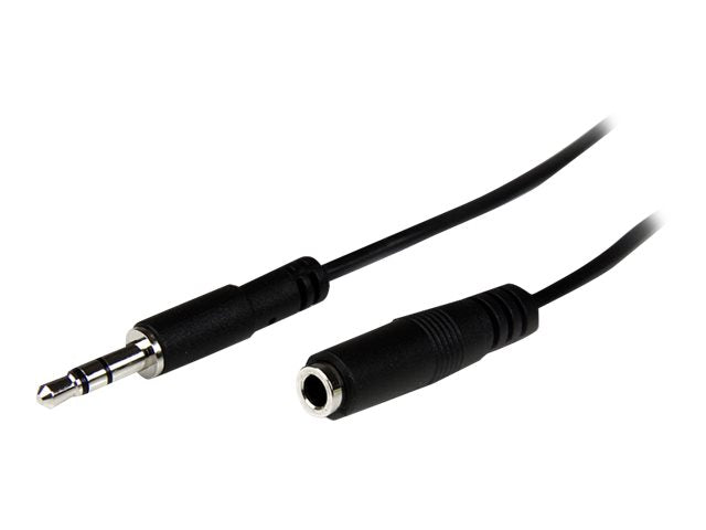 STARTECH.COM 1m Slim 3.5mm Stereo Extension Audio Cable - Vorderansicht