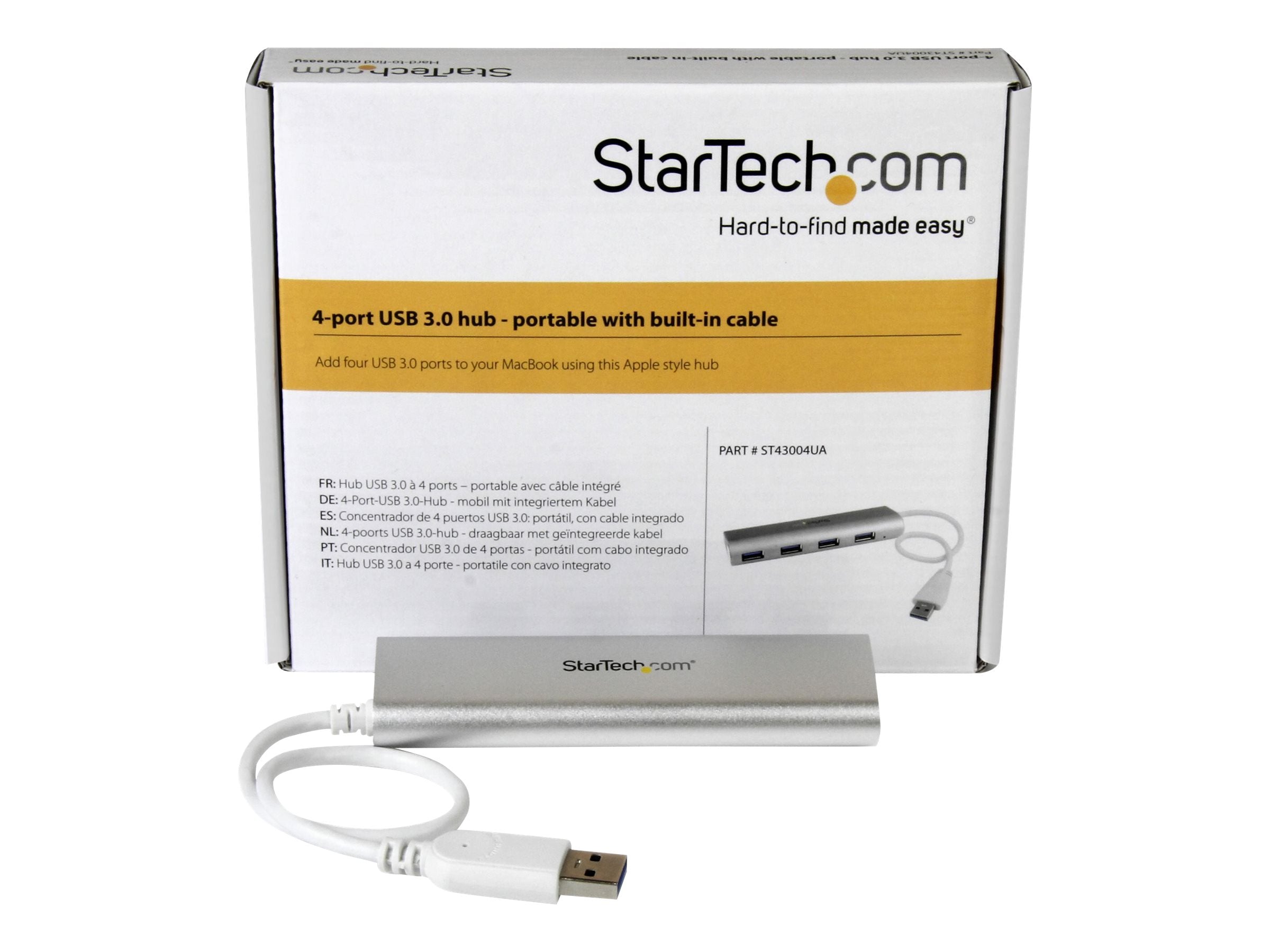 STARTECH.COM ST43004UA USB 3.0 4-Port Hub Verpackung
