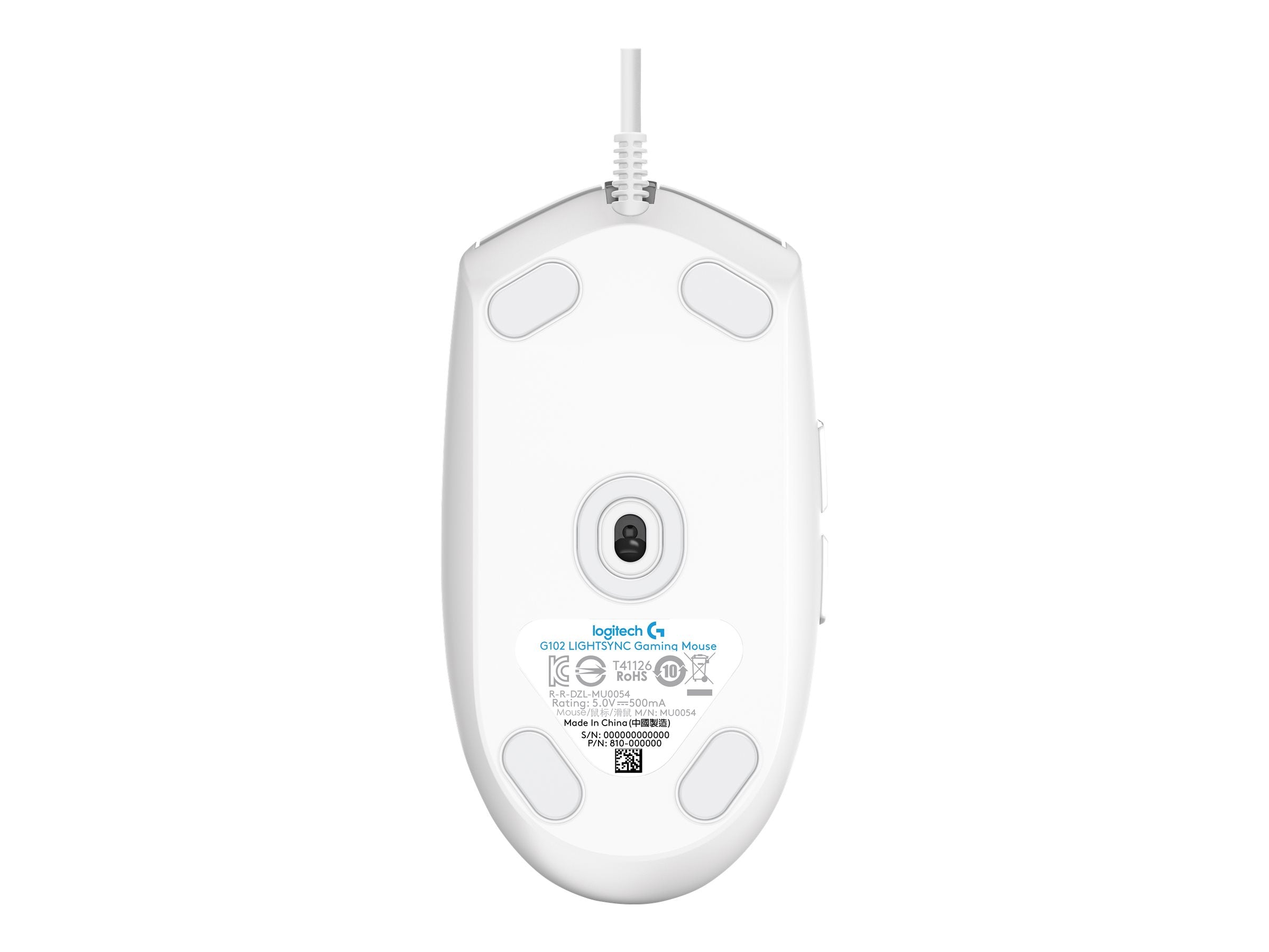 LOGITECH G102 LIGHTSYNC Gaming-Maus Detailansicht