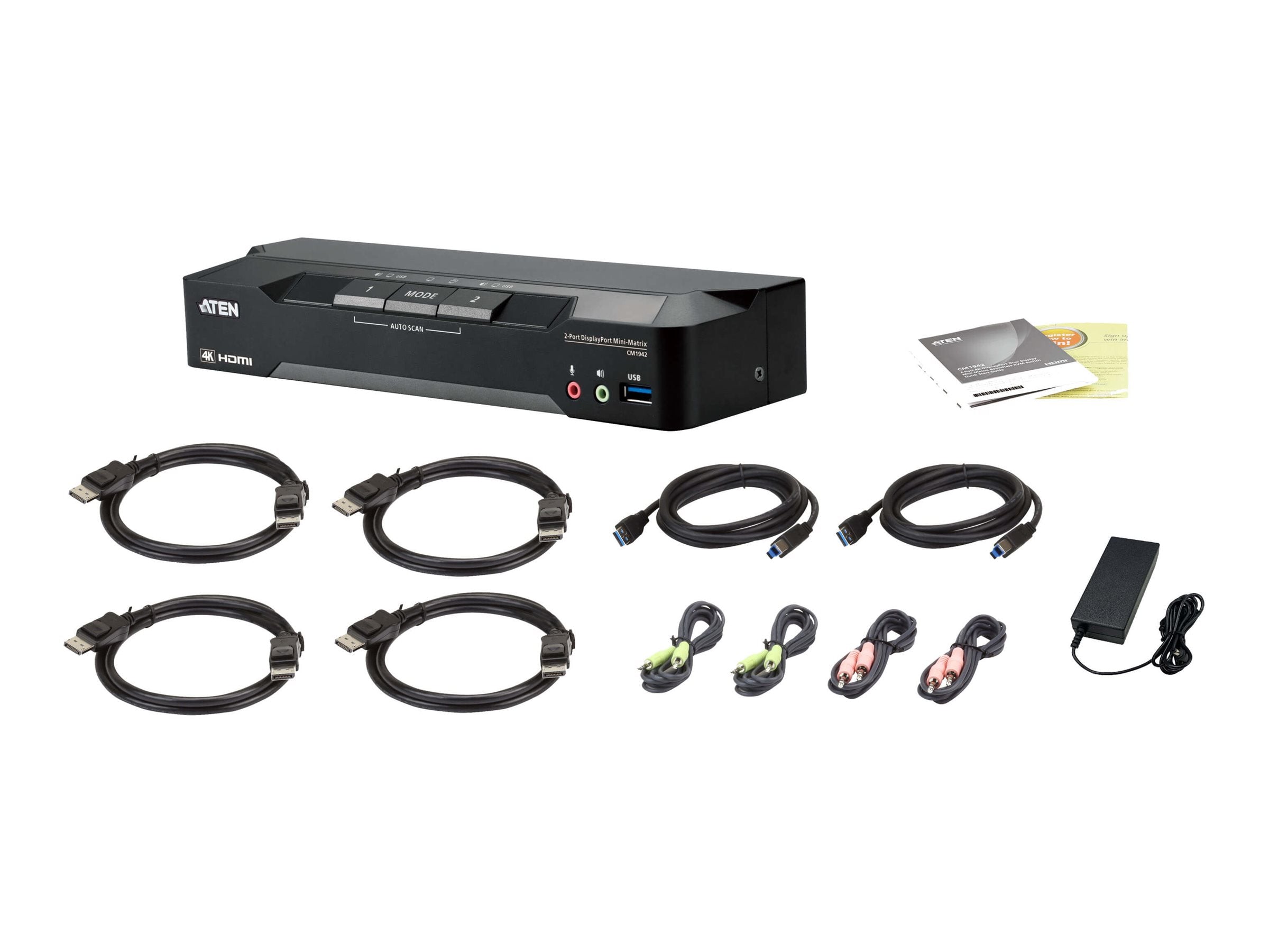 ATEN CM1942 KVM Switch Seitenansicht