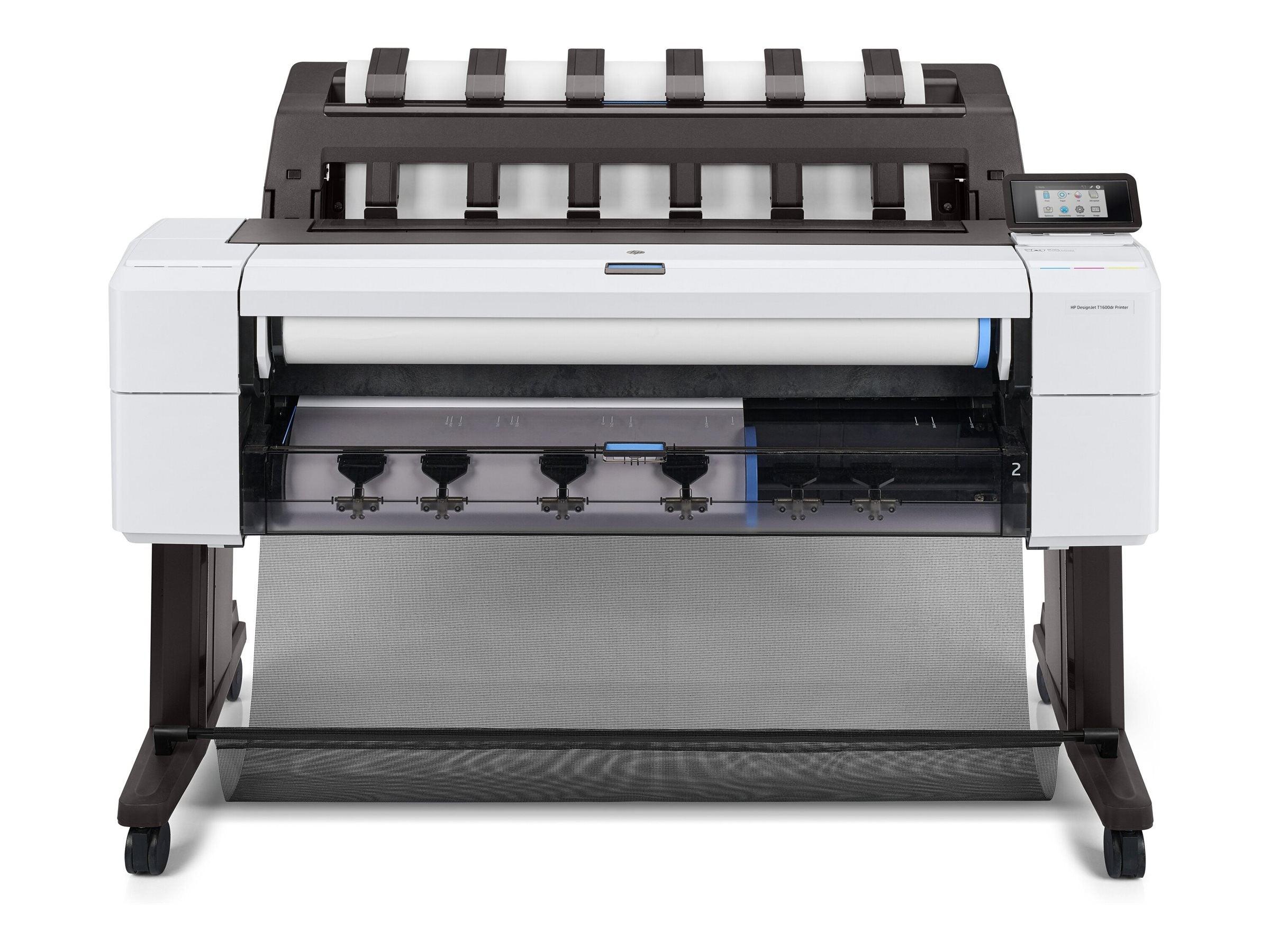 HP DesignJet T1600dr 91,44cm 36Zoll Printer Vorderansicht