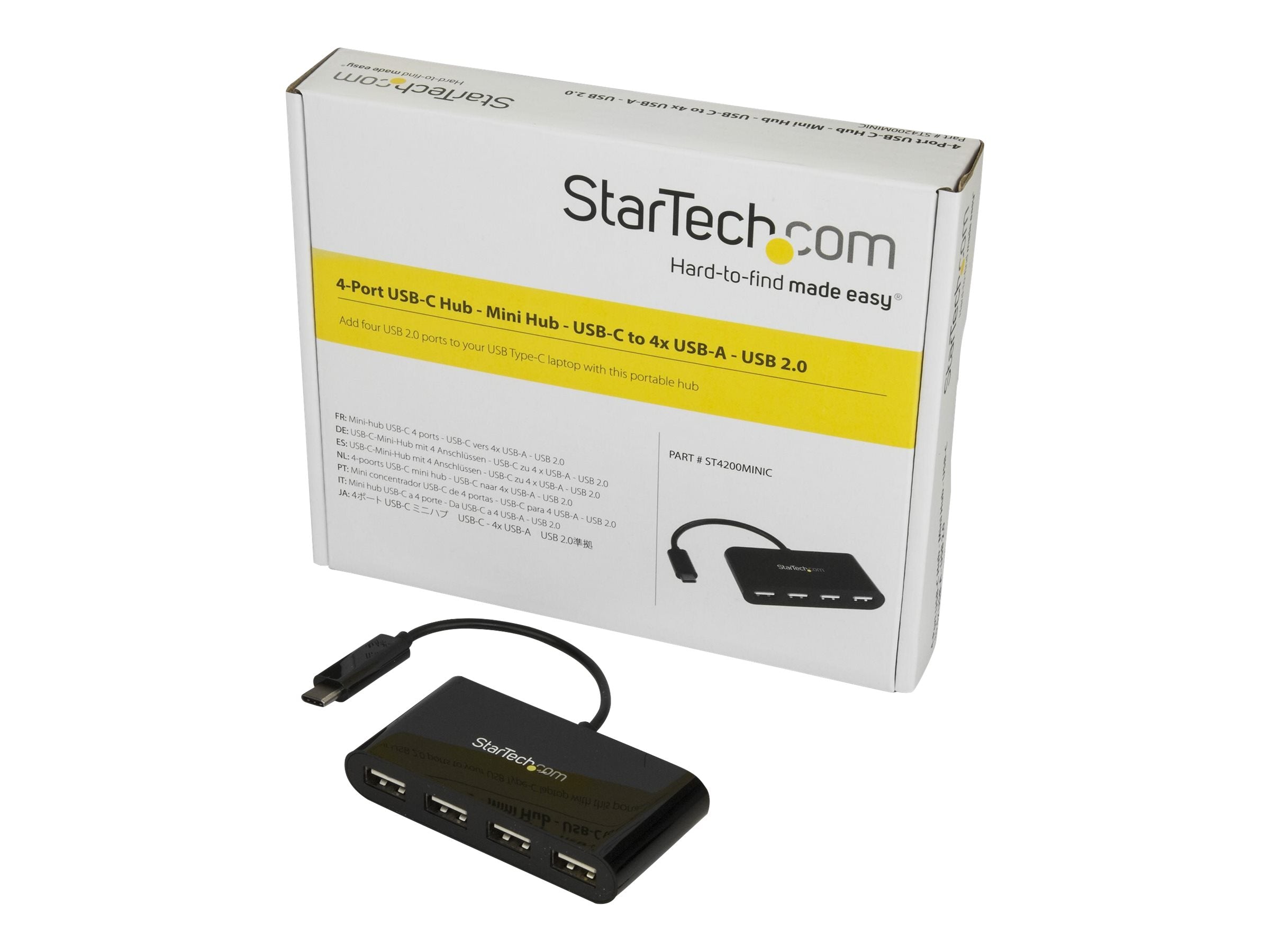 STARTECH.COM 4-Port USB-C Hub - Verpackung