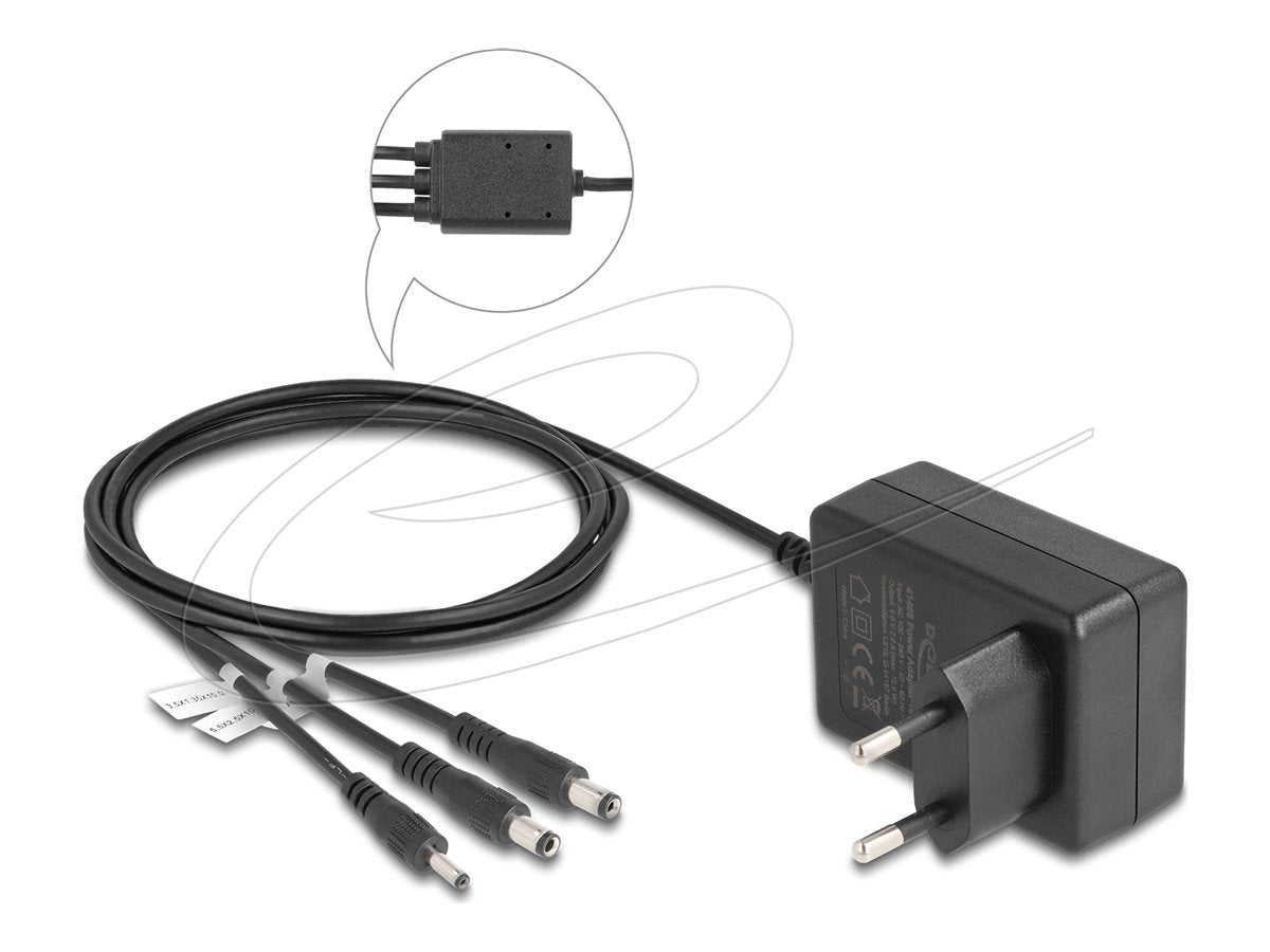 DELOCK Externes Netzteil Vorderansicht