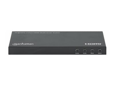 MANHATTAN 4K30Hz 4-Port HDMI Multiviewer Switch - Vorderansicht