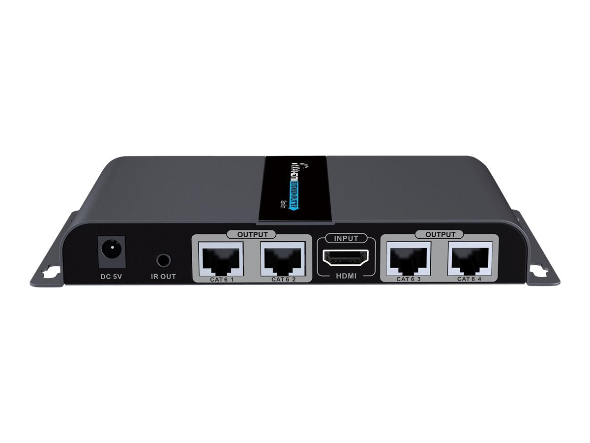 TECHLY HDMI 1x4 Extender/Splitter Set Vorderansicht