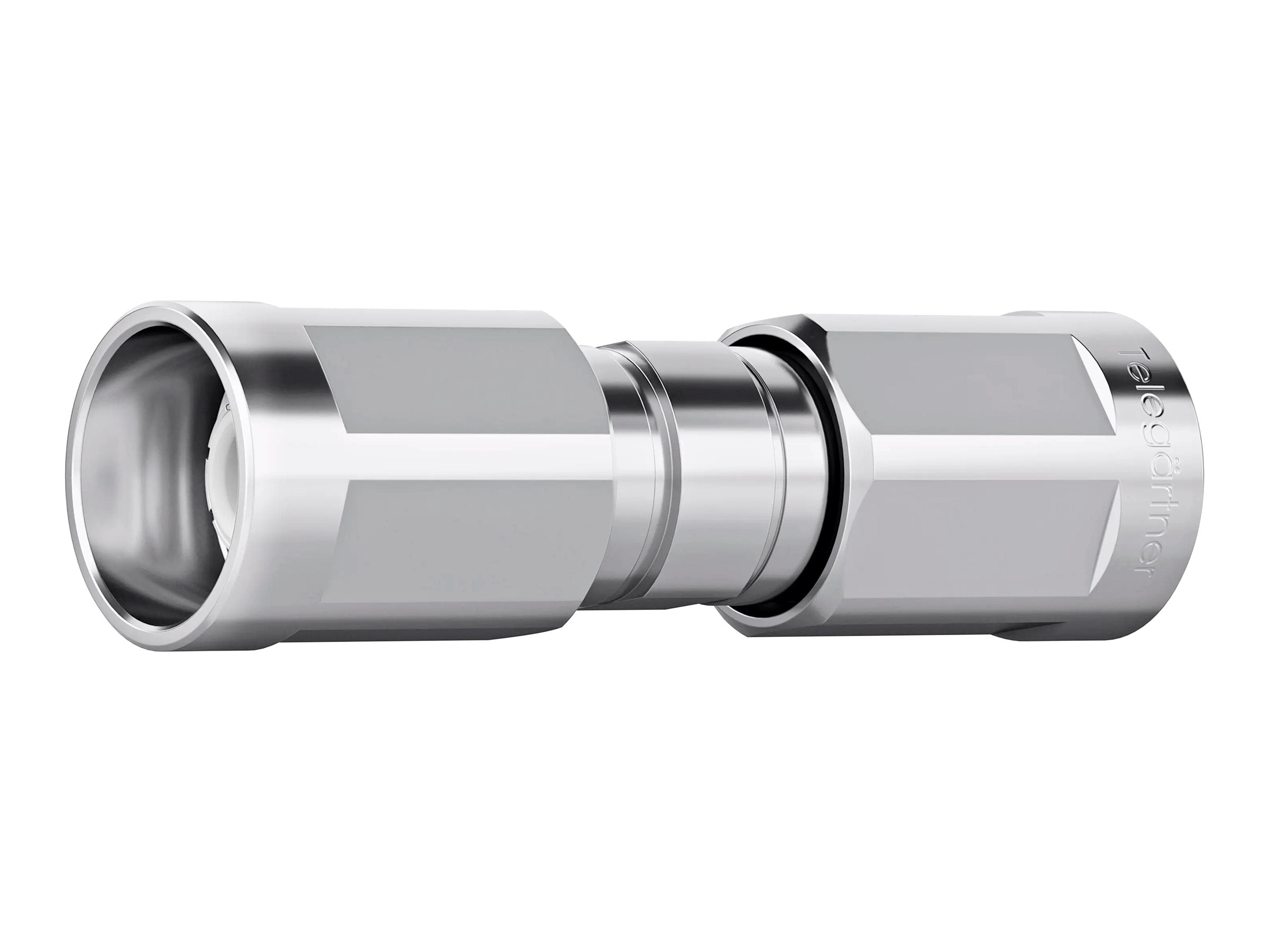 PUC TELEGÄRTNER NEX10 Kupplung m-m Screw - Vorderansicht