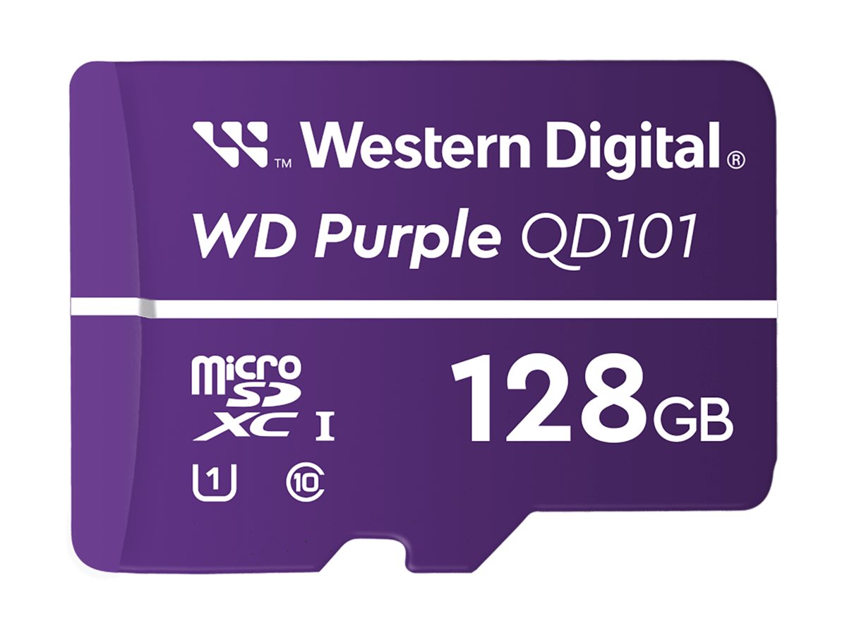 WD Purple 128GB microSDXC Verpackung