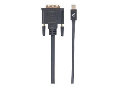 MANHATTAN DisplayPort/DVI Kabel 1,8m Vorderansicht