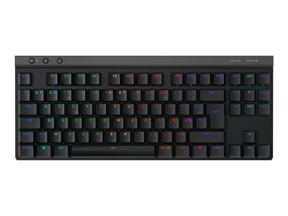 LOGITECH G515 LIGHTSPEED TKL Black (FR) Vorderansicht