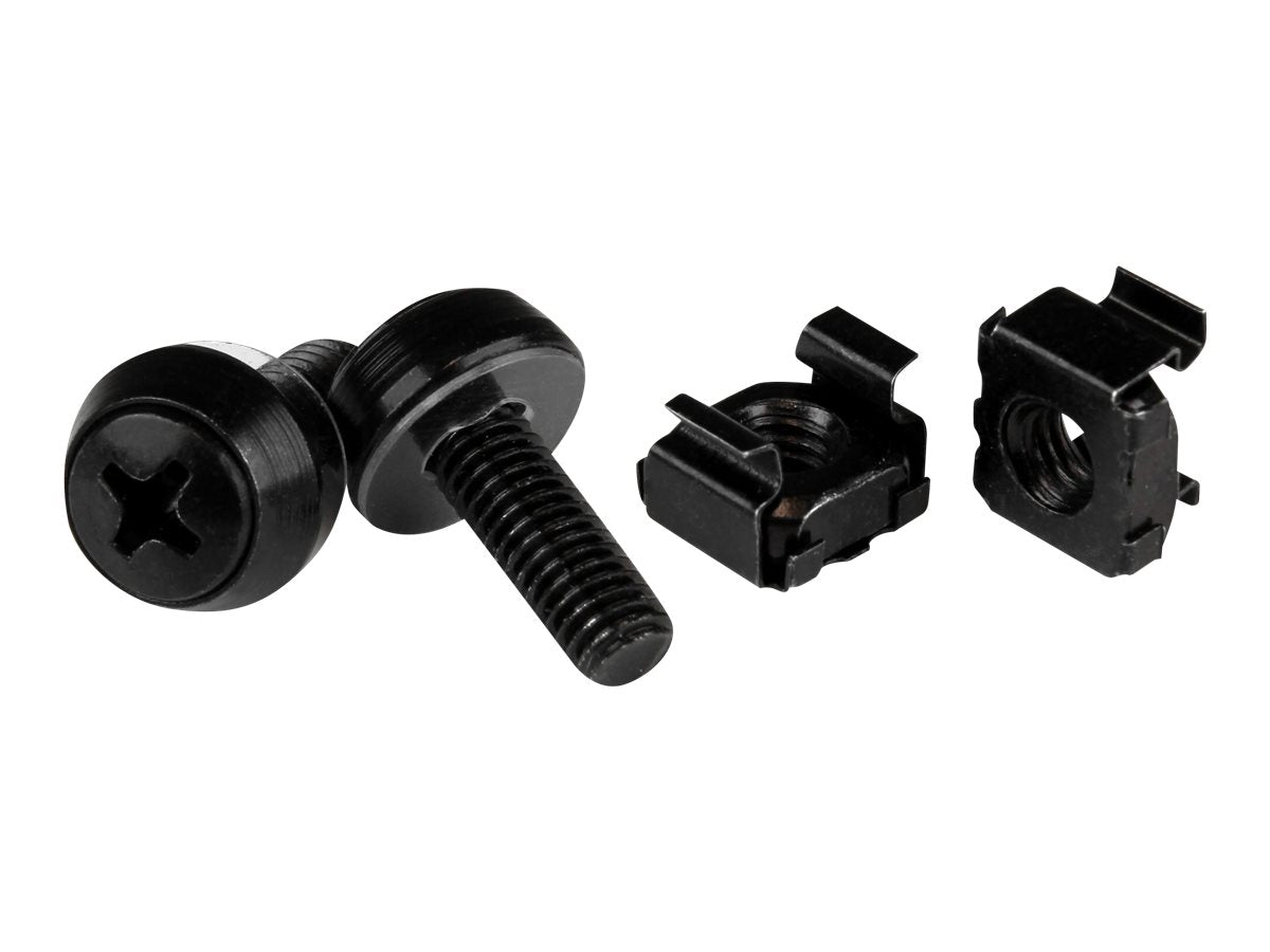 STARTECH.COM M6 x 12mm Schrauben und Käfigmuttern Vorderansicht