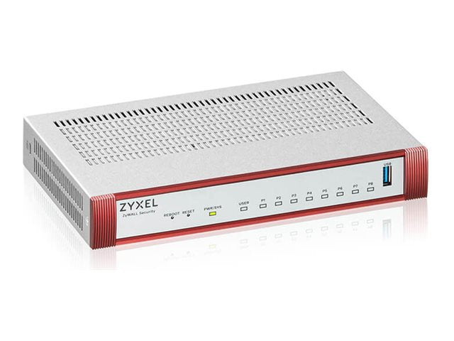 ZYXEL Firewall USG FLEX 100HP Anschlussansicht