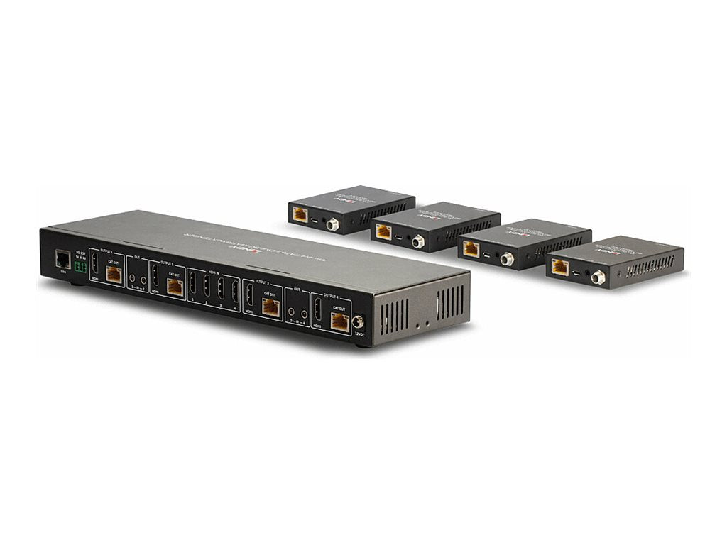 LINDY 70m Cat.6 4x4 HDMI 18G Matrix Extender Detailansicht