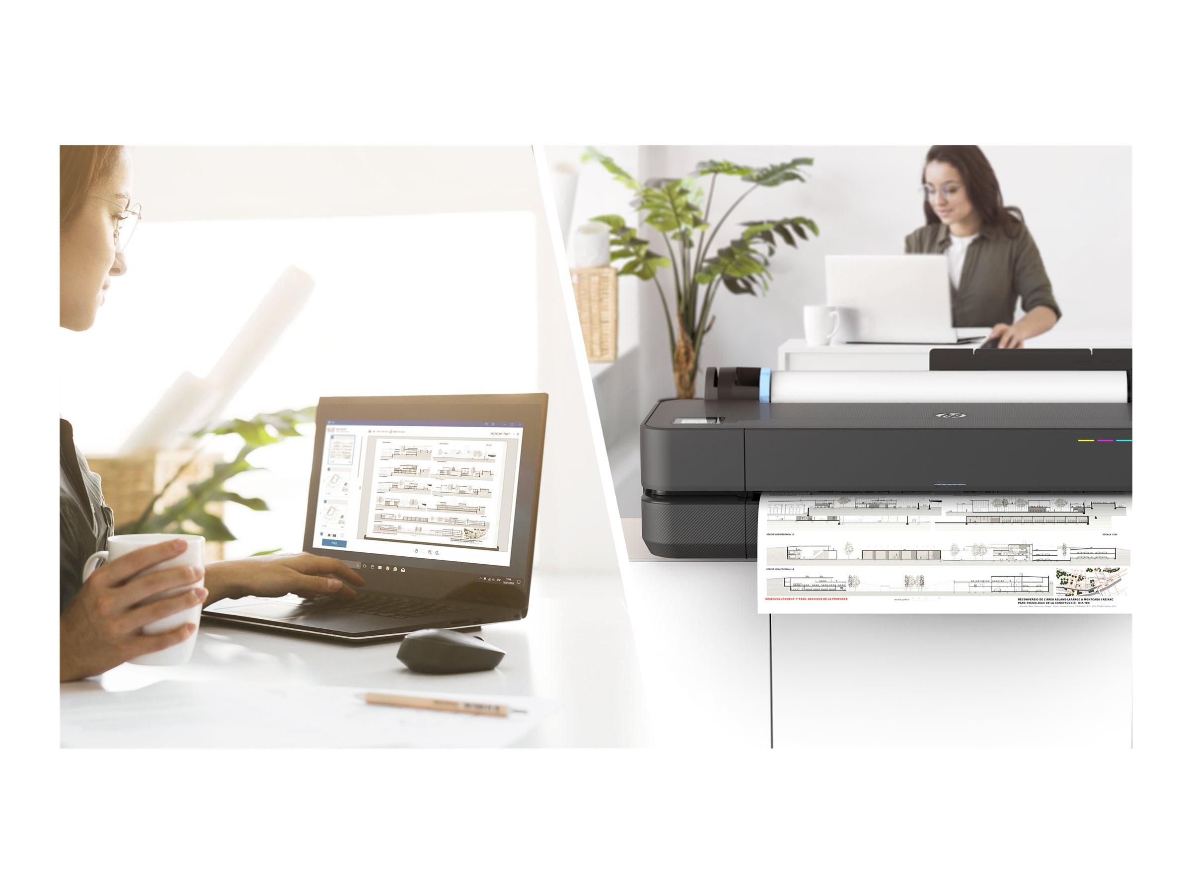 HP DesignJet T230 Verpackung