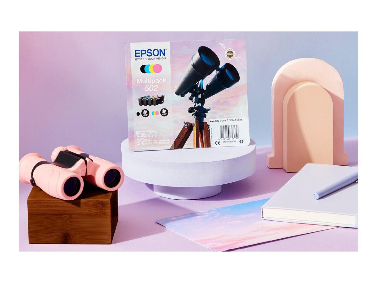 EPSON 1LB Multipack 4-colours 502 XL Black/Std. CMY Verpackung