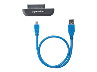 MANHATTAN USB 3.0 auf SATA Adapter Anschluss