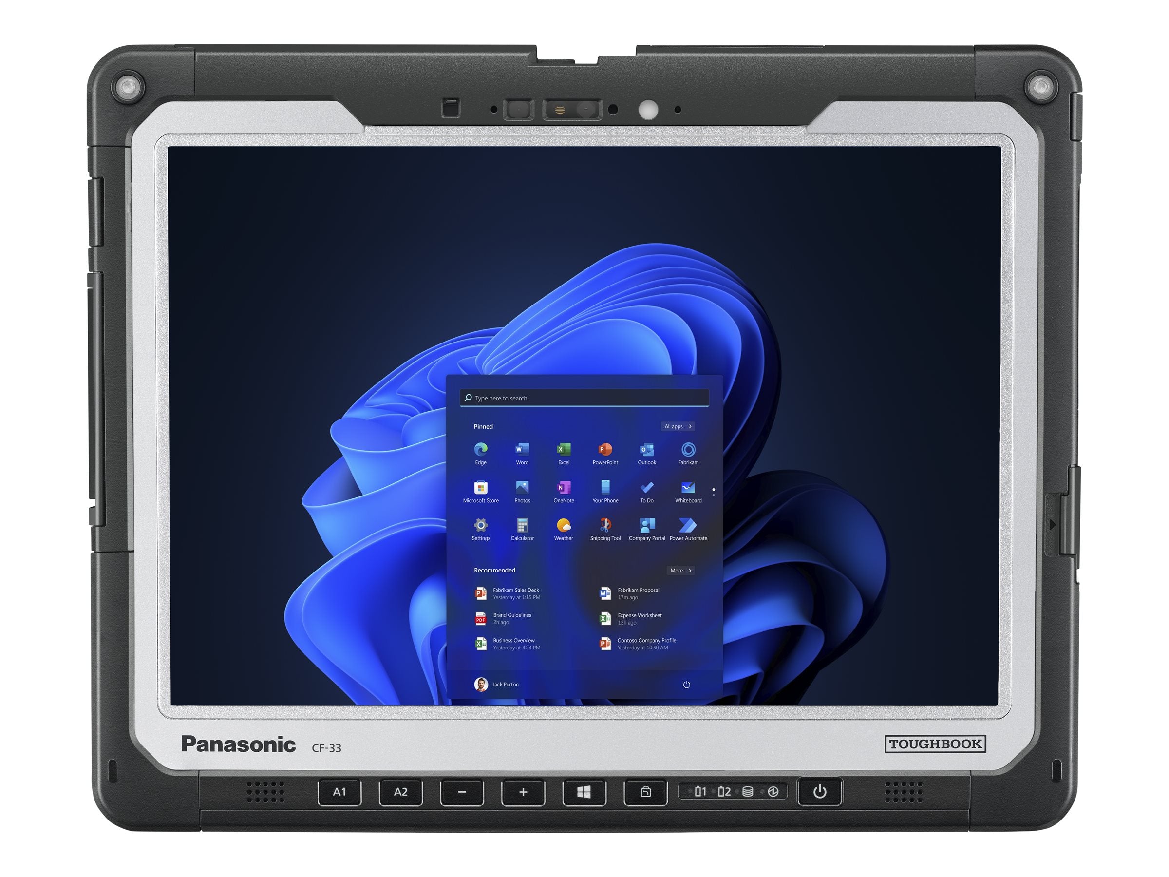 PANASONIC CF-33RZ00KM4 Tablet Vorderansicht