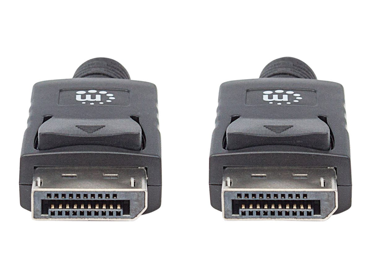 MANHATTAN DisplayPort Kabel 2m Vorderansicht