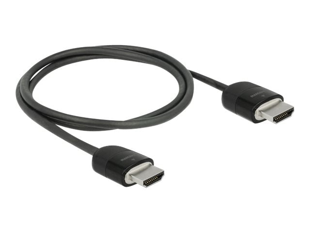 DELOCK Premium HDMI Kabel 4K 60 Hz 1 m