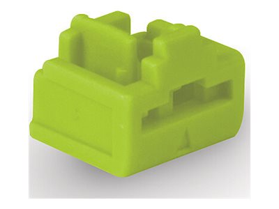 LINDY RJ45 Port Schlösse Detailansicht