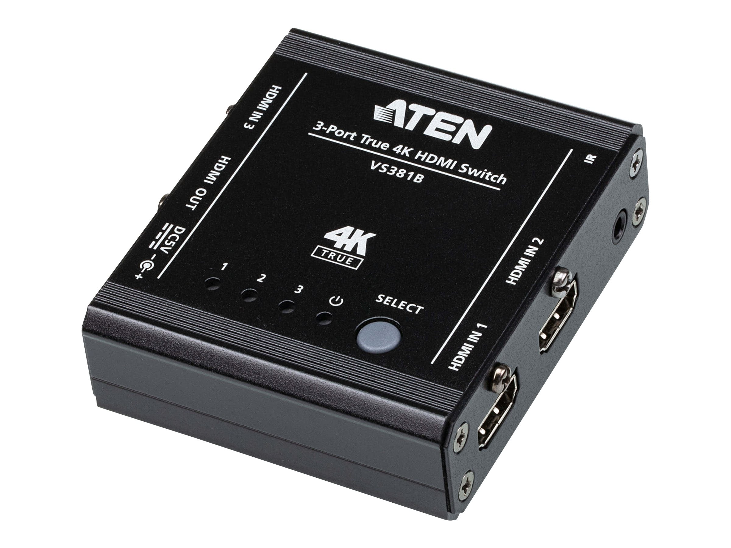 ATEN VS381B HDMI Switch Vorderansicht