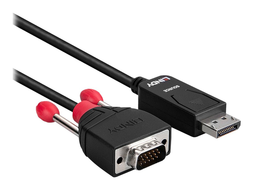LINDY Konverterkabel DisplayPort/VGA 3m Detailansicht