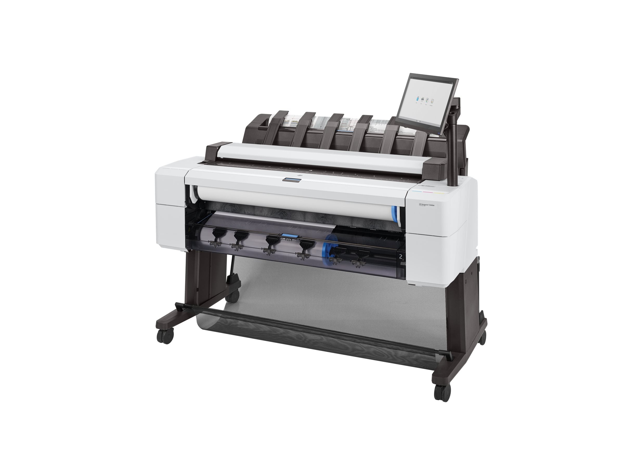 HP DesignJet T2600dr PS Multifunktionsdrucker Seitenansicht