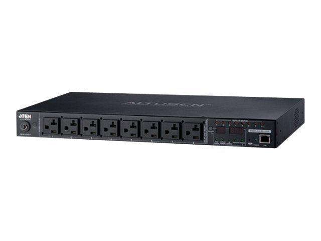 ATEN PE6208G IP-Fernschaltsteckdose Vorderansicht