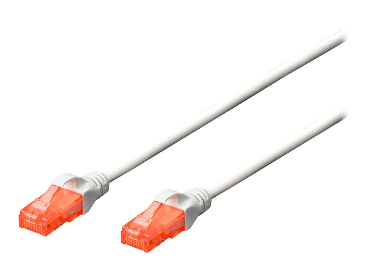 DIGITUS CAT 6 U-UTP Patchkabel Cu LSZH AWG 26/7 1 m Vorderansicht