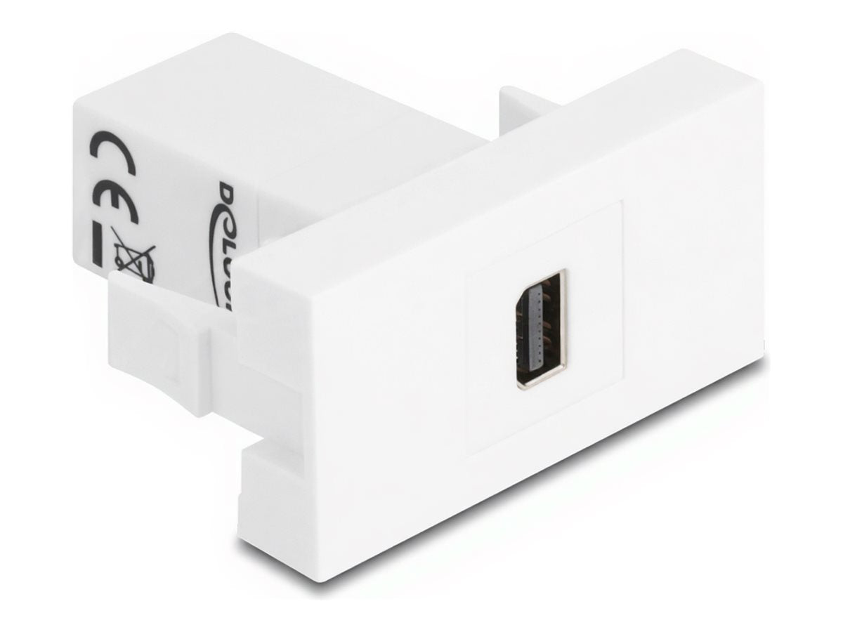 DELOCK Easy 45modul mini DisplayPort Buchse zu mini DisplayPort Buchse - Vorderansicht