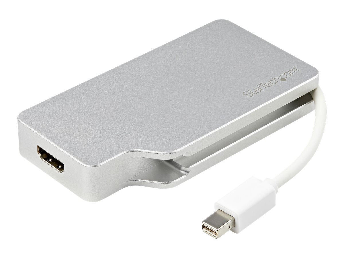 STARTECH.COM Aluminium Reise A/V Adapter 3-in-1 Mini DisplayPort auf VGA, DVI oder HDMI - Detailansicht