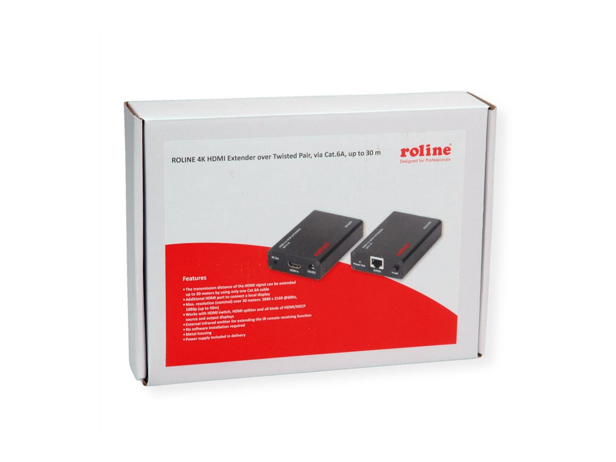 ROLINE HDMI A/V Extender Verpackung