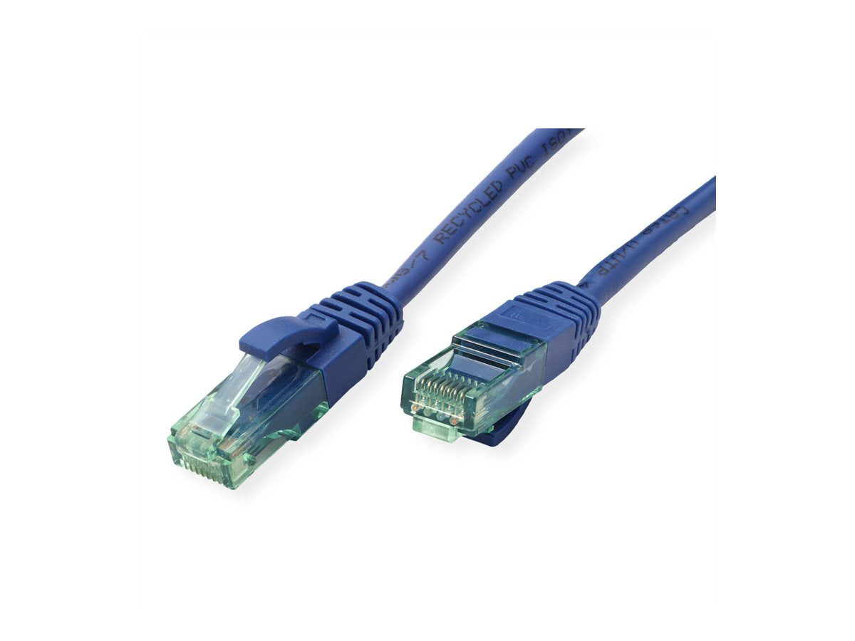 ROLINE RM Patchkabel Kat.6A UTP blau 10m - Verpackung