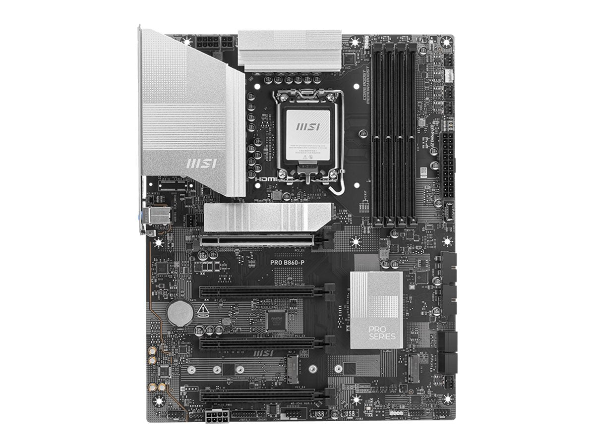 MSI PRO B860-P LGA1851 MB Vorderansicht