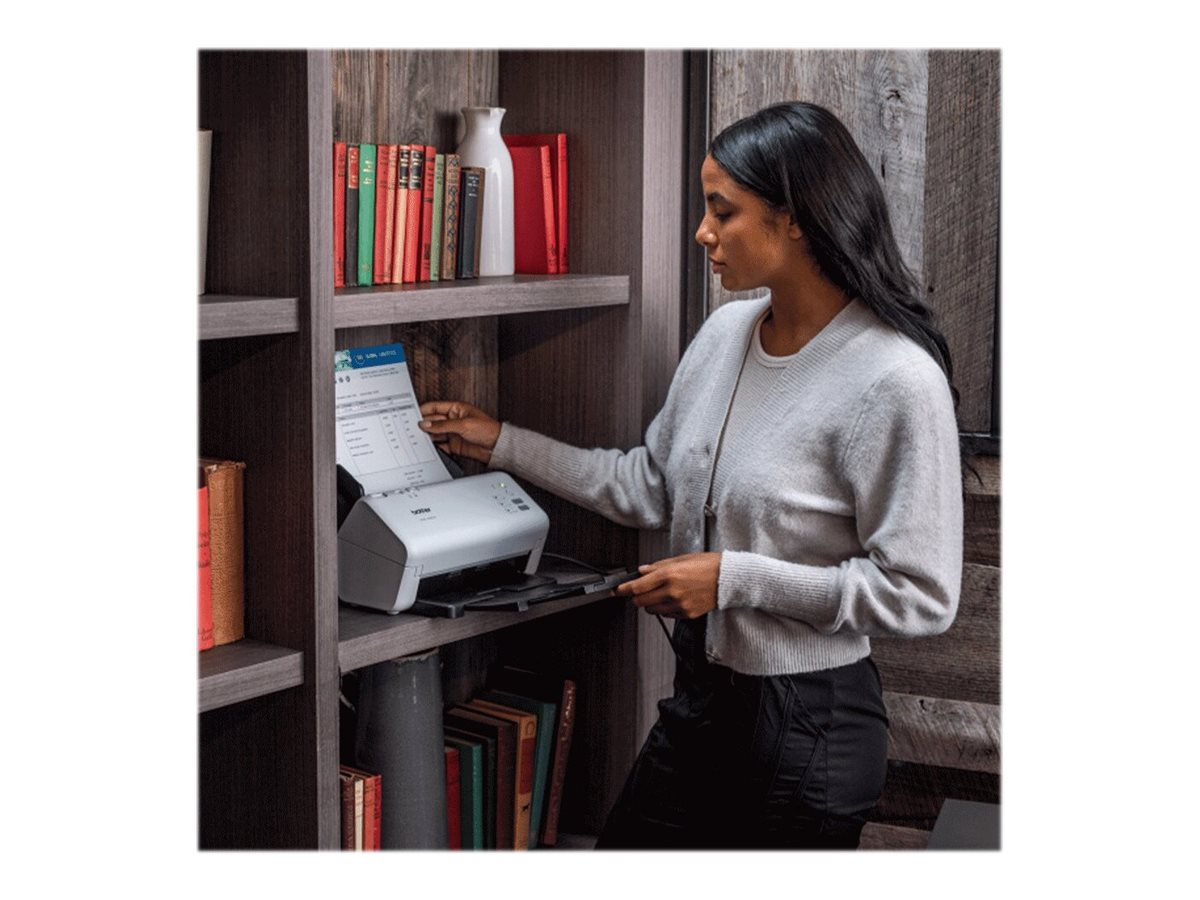 BROTHER Document Scanner ADS-4300N Seitenansicht
