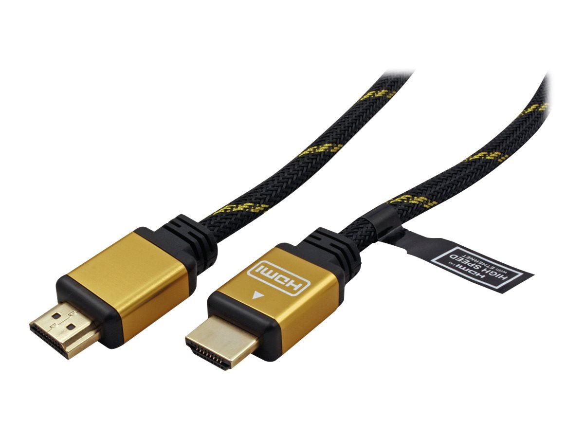 ROLINE GOLD HDMI High Speed Kabel mit Ethernet 10m - Verpackung