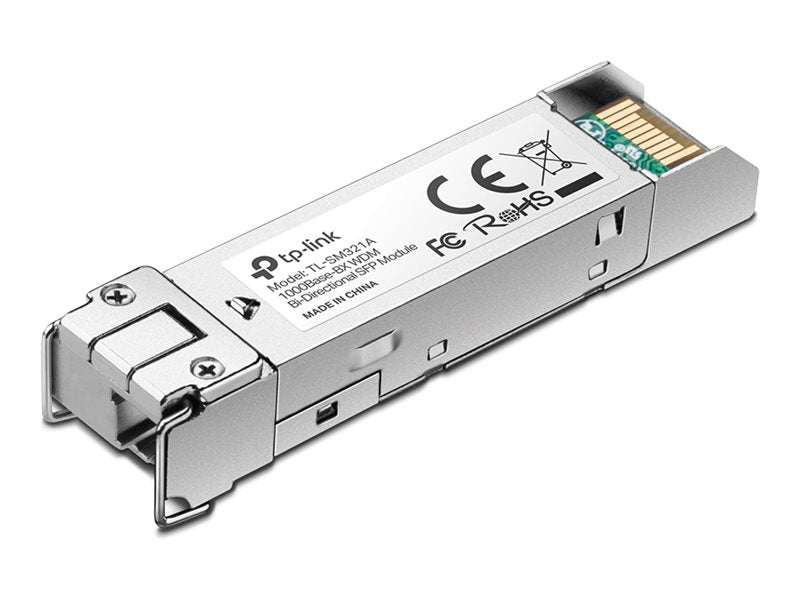 TP-LINK SM321A Omada Gigabit Single-Mode WDM Bi-Directional SFP Modul Vorderansicht