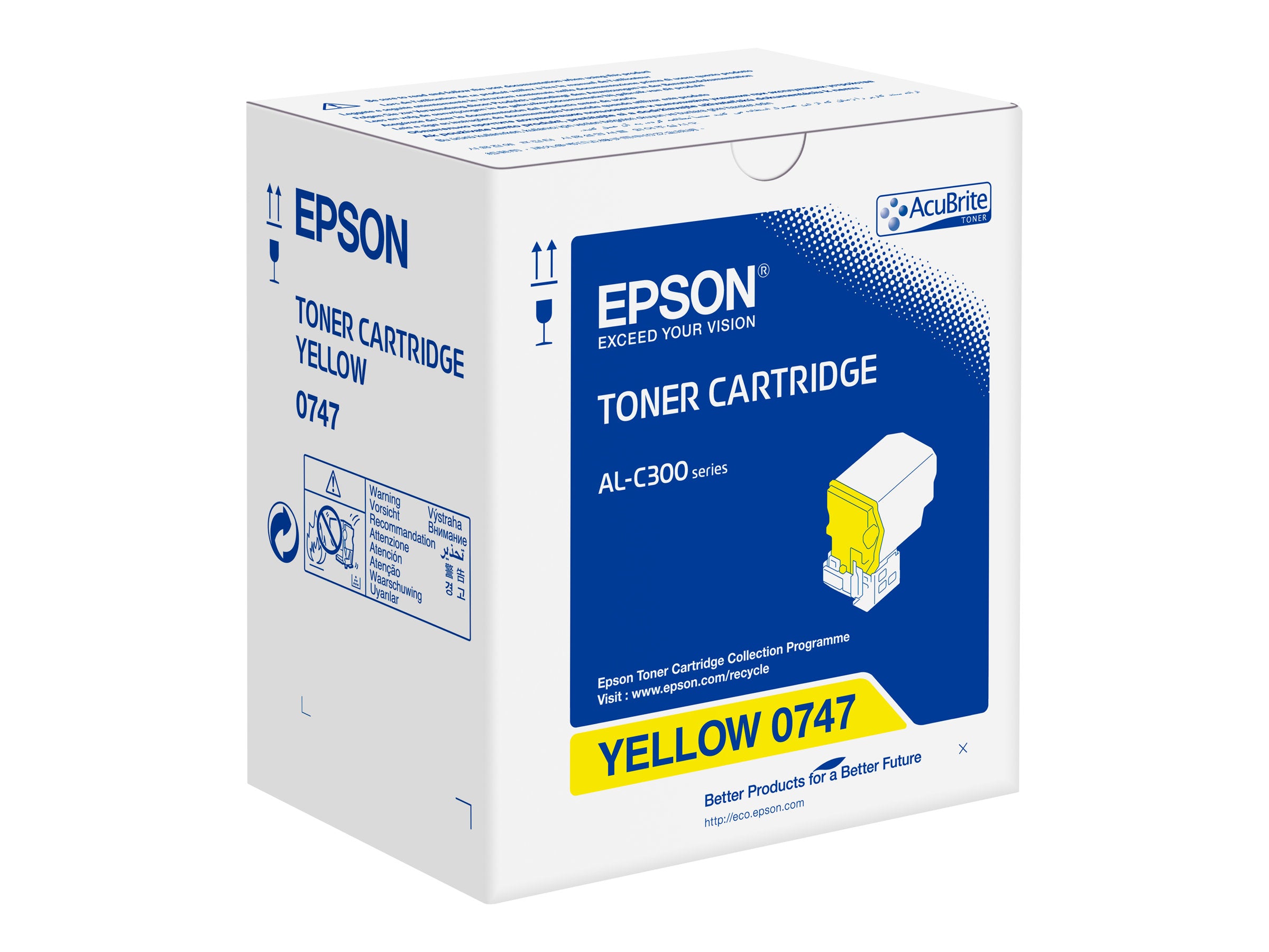 EPSON AL-C300 Toner gelb Vorderansicht